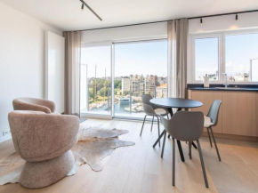 Marina view apartment in Ostend